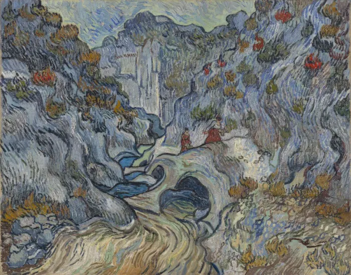Framed Print : The ravine (Les Peiroulets), 1889 Framed Print : The ravine (Les Peiroulets), 1889