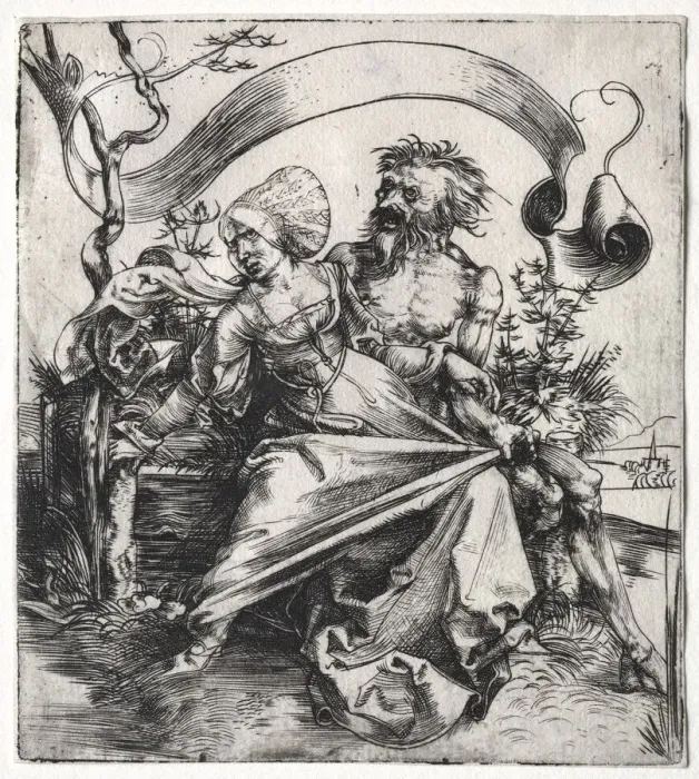 Framed Print : The Ravisher, c. 1495. Creator: Albrecht Dürer (German, 1471-1528) Framed Print : The Ravisher, c. 1495. Creator: Albrecht Dürer (German, 1471-1528)