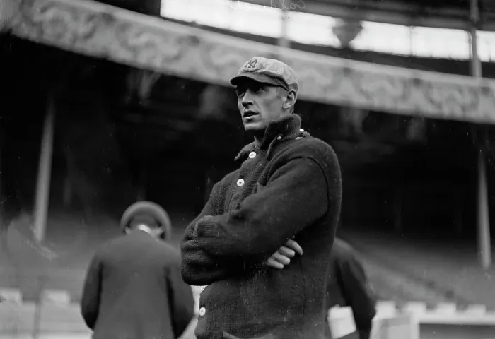 Framed Print : Ray Caldwell, New York AL, at Polo Grounds, NY (baseball), 1913. Creator: Bain News Service Framed Print : Ray Caldwell, New York AL, at Polo Grounds, NY (baseball), 1913. Creator: Bain News Service