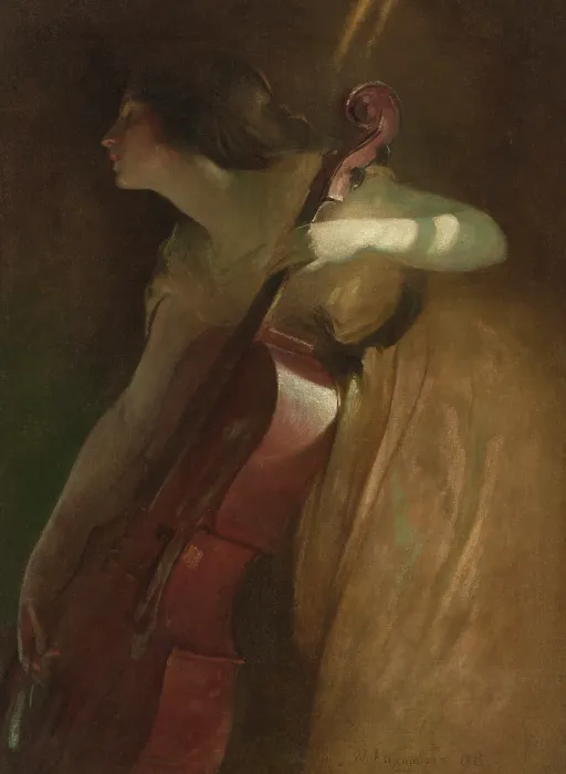 Framed Print : A Ray of Sunlight, 1898. Creator: Alexander (White Alexander), John (1856-1915) Framed Print : A Ray of Sunlight, 1898. Creator: Alexander (White Alexander), John (1856-1915)