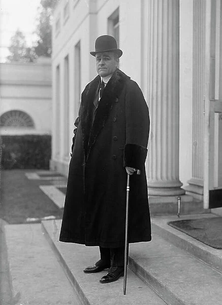 Raymond T. Baker, U.S. Mint, 1917. Creator: Harris & Ewing. Raymond T. Baker, U.S. Mint, 1917. Creator: Harris & Ewing