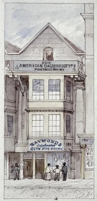 Framed Print : Raymonds City Pie House, Fleet Street, London, c1820. Artist: James Findlay Framed Print : Raymonds City Pie House, Fleet Street, London, c1820. Artist: James Findlay