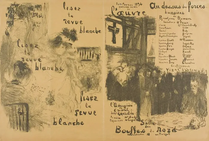 Framed Print : Read La Revue Blanche Transformed — Beyond Human Power, 1894. Creator: Edouard Vuillard. Read La Revue Blanche Transformed — Beyond Human Power, 1894. Creator: Edouard Vuillard Framed Print : Read La Revue Blanche Transformed — Beyond Human Power, 1894. Creator: Edouard Vuillard. Read La Revue Blanche Transformed — Beyond Human Power, 1894. Creator: Edouard Vuillard