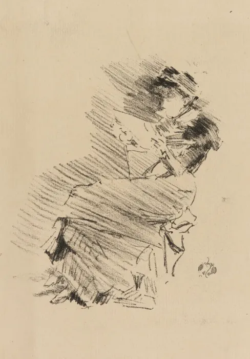 Framed Print : Reading, 1879 and 1887. Creator: James Abbott McNeill Whistler Framed Print : Reading, 1879 and 1887. Creator: James Abbott McNeill Whistler
