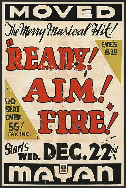 Ready! Aim! Fire!, Los Angeles, [193-]. Creator: Unknown