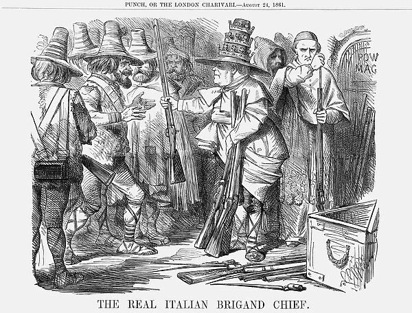 The Real Italian Brigand Chief, 1861