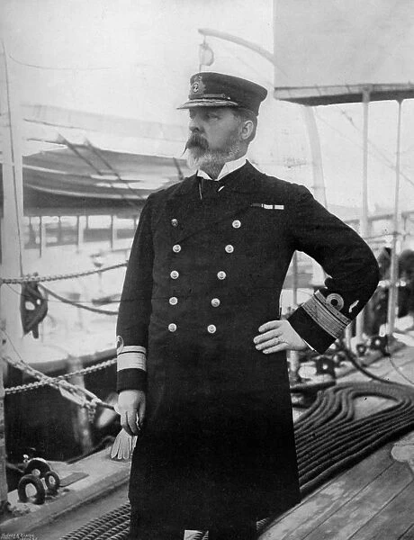 Rear-Admiral Henry Bury Palliser, commander of the British Pacific fleet, 1896. Artist: A Debenham