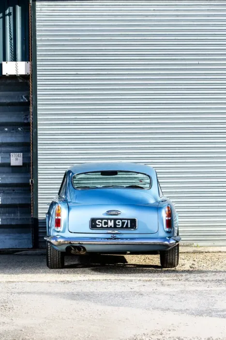 Framed Print : Rear view of a 1961 Aston Martin DB4 GT SWB lightweight. Creator: Unknown Framed Print : Rear view of a 1961 Aston Martin DB4 GT SWB lightweight. Creator: Unknown