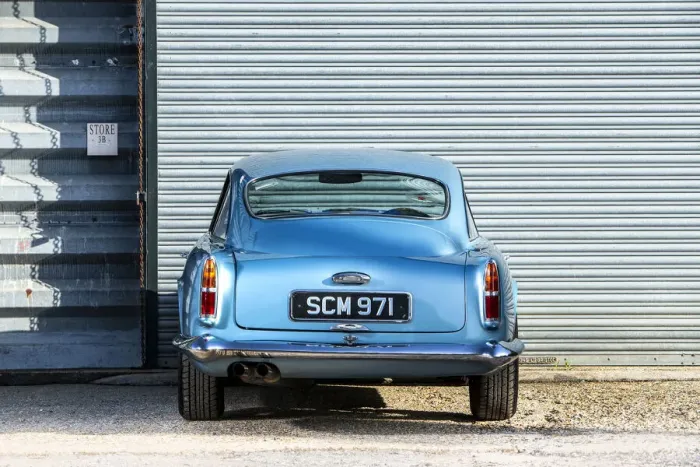 Framed Print : Rear view of a 1961 Aston Martin DB4 GT SWB lightweight. Creator: Unknown Framed Print : Rear view of a 1961 Aston Martin DB4 GT SWB lightweight. Creator: Unknown