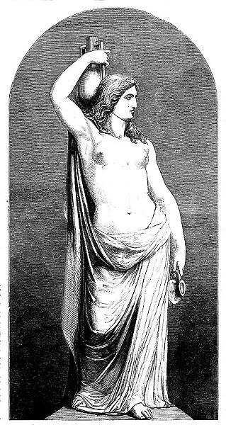 'Rebecca' - by E. Davis - in the South Kensington Museum, 1858. Creator: Unknown. 'Rebecca' - by E. Davis - in the South Kensington Museum, 1858. Creator: Unknown