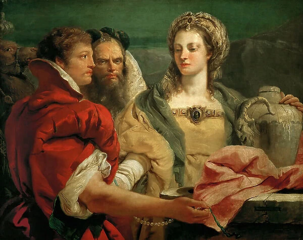 Rebecca at the Well, 1751. Creator: Tiepolo, Giambattista (1696-1770)