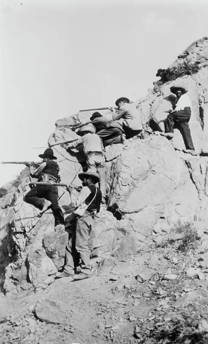 Framed Print : Rebels in action, between c1910 and c1915. Creator: Bain News Service