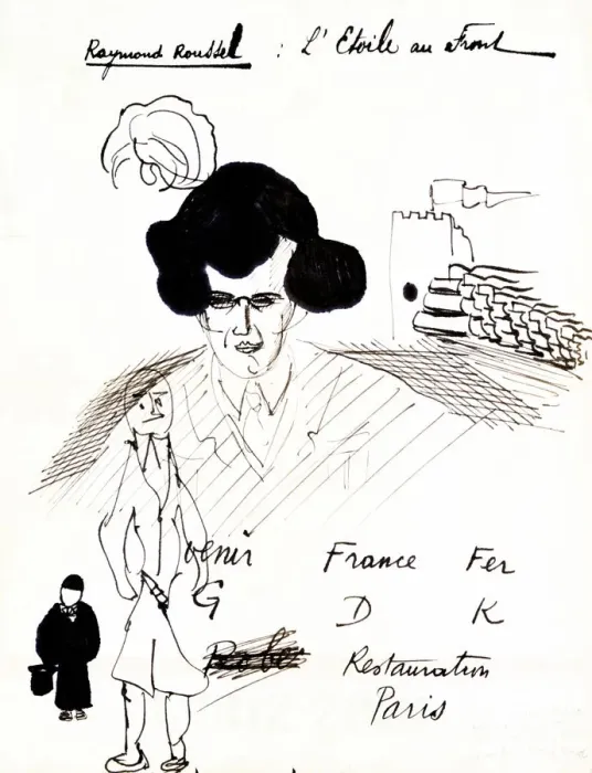 Framed Print : Rebus: Raymond Roussei, c1920-1945. Artist: Robert Desnos Framed Print : Rebus: Raymond Roussei, c1920-1945. Artist: Robert Desnos