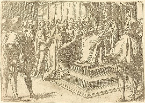 Reception of the Envoy of Poland, 1612. Creator: Jacques Callot