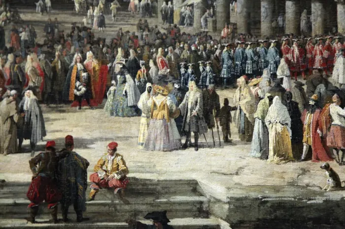 Framed Print : Reception of the French Ambassador in Venice, 1726-1727. Artist: Canaletto Framed Print : Reception of the French Ambassador in Venice, 1726-1727. Artist: Canaletto