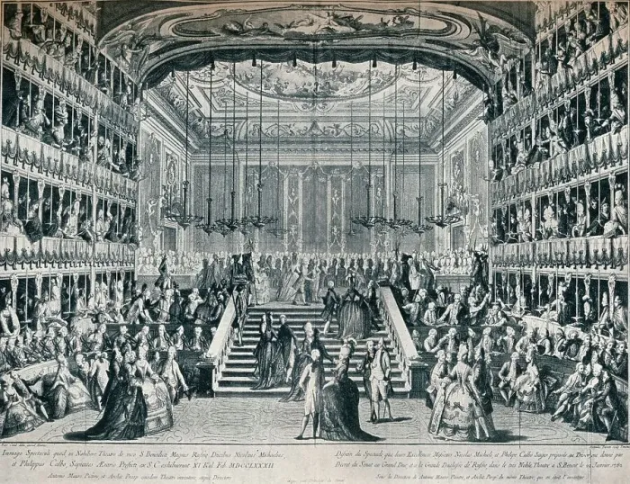 Framed Print : Reception of the Grand Duke and Duchess of Russia at the Theatre of San Bendetto, 1902 Framed Print : Reception of the Grand Duke and Duchess of Russia at the Theatre of San Bendetto, 1902