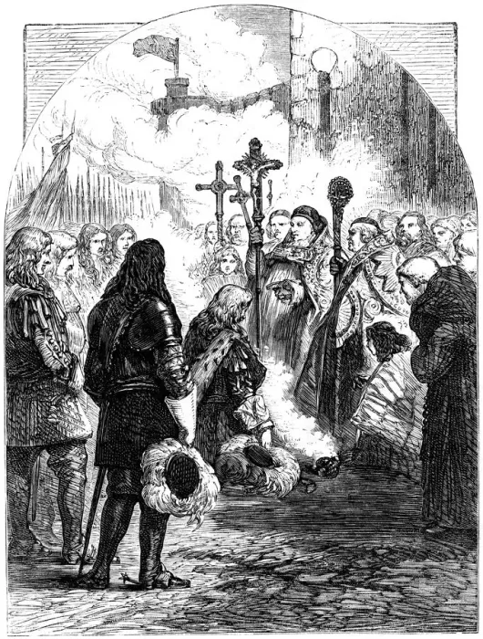 Framed Print : Reception of James II in Dublin, 1689 Framed Print : Reception of James II in Dublin, 1689