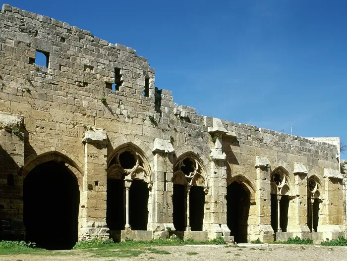 Framed Print : Reception room and gallery, Krak des Chevaliers, 2001. Creator: LTL Framed Print : Reception room and gallery, Krak des Chevaliers, 2001. Creator: LTL