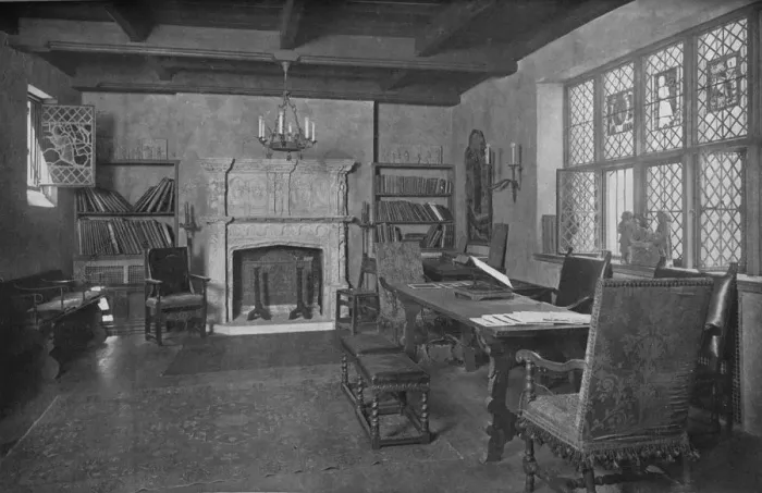 Framed Print : Reception room, office and residence of Frederick Sterner, New York, 1922 Framed Print : Reception room, office and residence of Frederick Sterner, New York, 1922