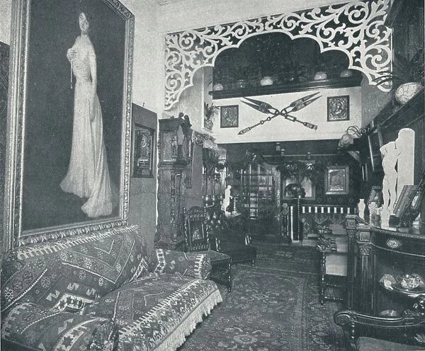 One of the Reception Rooms at the Sandow Institute, c1898
