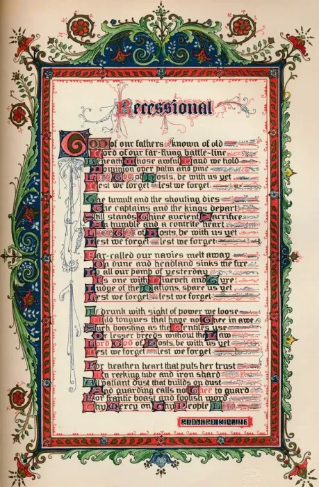 Framed Print : The Recessional, c1900. Artist: EM Underwood Framed Print : The Recessional, c1900. Artist: EM Underwood