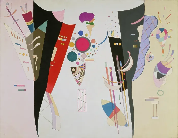 Framed Print : Reciprocal Accords (Wechselseitiger Gleichklang), 1942. Creator: Kandinsky, Wassily Vasilyevich (1866-1944) Framed Print : Reciprocal Accords (Wechselseitiger Gleichklang), 1942. Creator: Kandinsky, Wassily Vasilyevich (1866-1944)