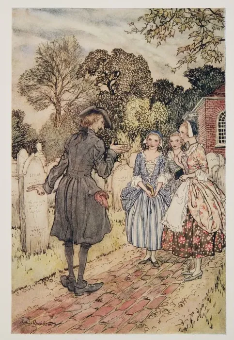 Framed Print : Reciting for their amusement all the Epitaphs on the Tombstones Framed Print : Reciting for their amusement all the Epitaphs on the Tombstones