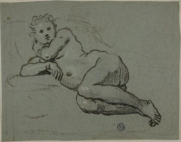 Reclining Nude, 1600 / 20. Creators: Domenico Tintoretto, Workshop of Tintoretto