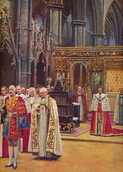 The Recognition: The King Stands Before the Assembly, presented by the Archbishop, 1937
