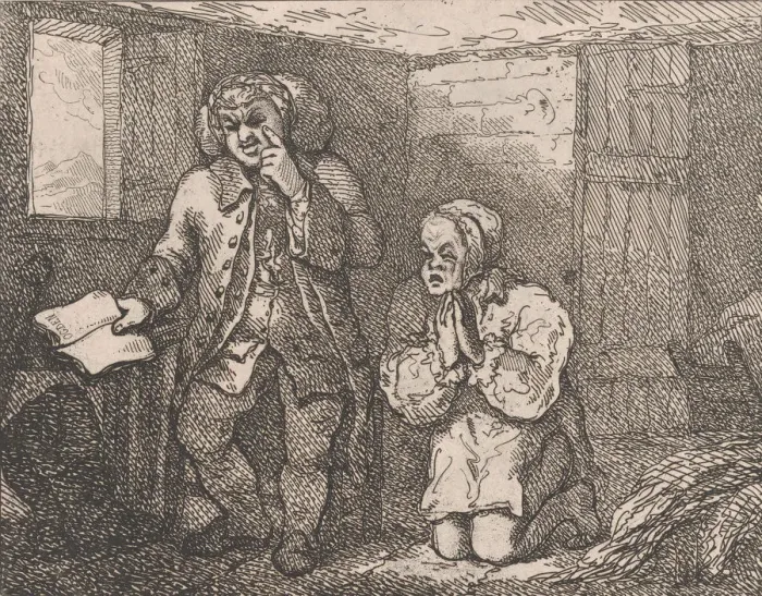 Framed Print : The Reconciliation (Picturesque Beauties of Boswell, Part the Second), June 20, 1786 Framed Print : The Reconciliation (Picturesque Beauties of Boswell, Part the Second), June 20, 1786