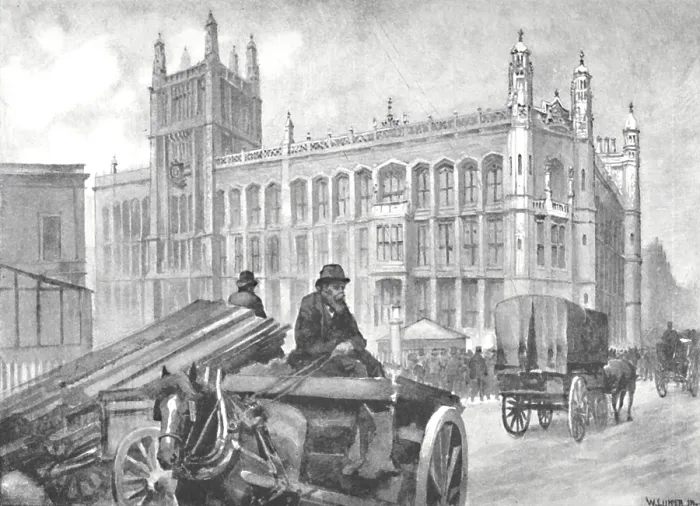 Framed Print : The Record Office, Fetter Lane, 1891. Creator: William Luker. The Record Office, Fetter Lane, 1891. Creator: William Luker Framed Print : The Record Office, Fetter Lane, 1891. Creator: William Luker. The Record Office, Fetter Lane, 1891. Creator: William Luker
