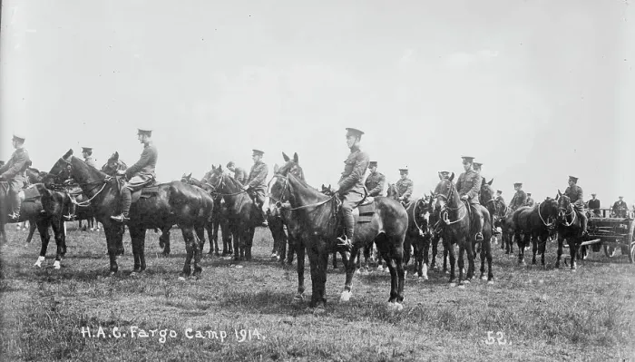Framed Print : Recruits, Aldershot, between c1910 and c1915. Creator: Bain News Service