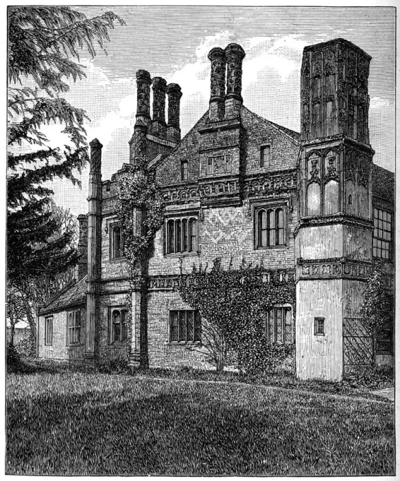 Framed Print : Rectory House, Great Snoring, Norfolk, end of the 15th century, (1893) Framed Print : Rectory House, Great Snoring, Norfolk, end of the 15th century, (1893)