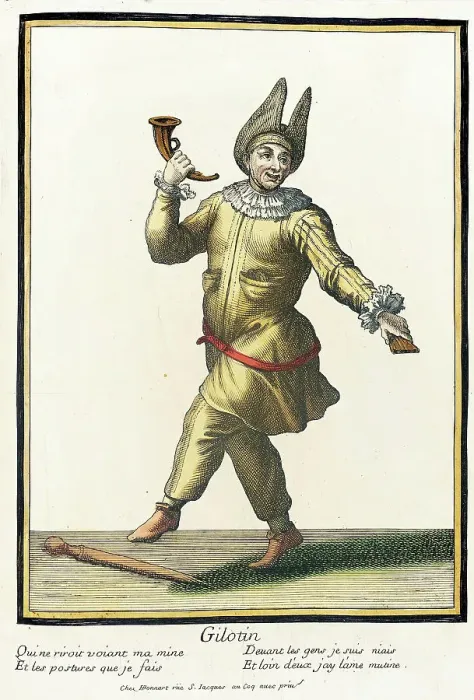 Framed Print : Recueil des modes de la cour de France, Gilotin, Bound 1703-1704. Creator: Henri Bonnart