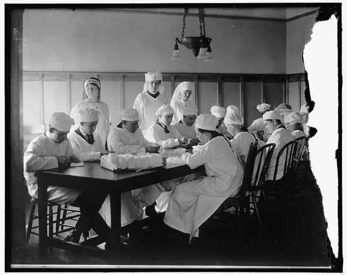 Framed Print : Red Cross, between 1910 and 1920. Creator: Harris & Ewing. Red Cross, between 1910 and 1920. Creator: Harris & Ewing Framed Print : Red Cross, between 1910 and 1920. Creator: Harris & Ewing. Red Cross, between 1910 and 1920. Creator: Harris & Ewing