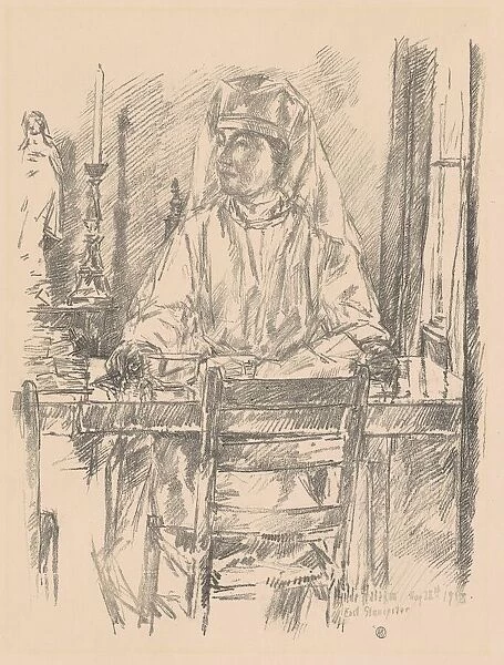 Red Cross Nurse, 1918. Creator: Frederick Childe Hassam