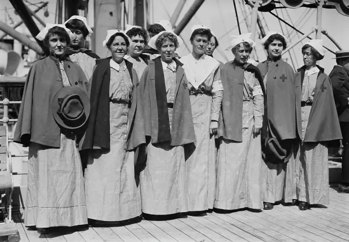 Framed Print : On Red Cross, Sept 1914. Creator: Bain News Service. On Red Cross, Sept 1914. Creator: Bain News Service Framed Print : On Red Cross, Sept 1914. Creator: Bain News Service. On Red Cross, Sept 1914. Creator: Bain News Service