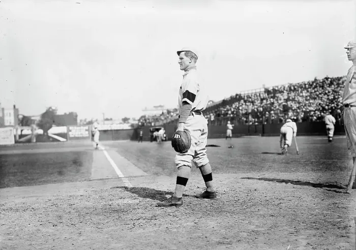 Framed Print : Red Dooin, Philadelphia, NL (baseball), c1911. Creator: Bain News Service Framed Print : Red Dooin, Philadelphia, NL (baseball), c1911. Creator: Bain News Service