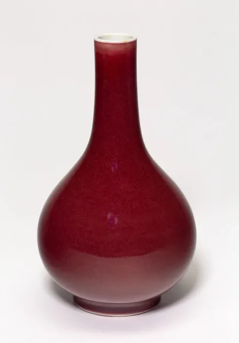 Framed Print : Red-Glazed Bottle Vase, Qing dynasty (1644-1911), Yongzheng period (1723-1735) Framed Print : Red-Glazed Bottle Vase, Qing dynasty (1644-1911), Yongzheng period (1723-1735)