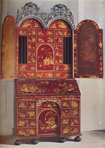 A Red Lacquer Cabinet, c1685, (1936)