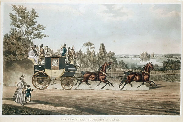 The Red Rover, Southampton Coach, c1815