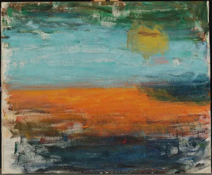 Framed Print : Red Sky in the Evening, 1940-1949. Creator: Carl Kylberg Framed Print : Red Sky in the Evening, 1940-1949. Creator: Carl Kylberg