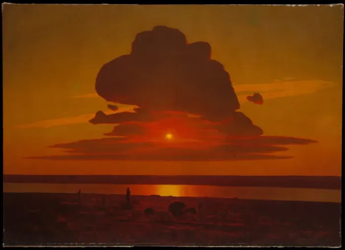 Framed Print : Red Sunset on the Dnieper, 1905-1908. Artist: Kuindzhi, Arkhip Ivanovich (1842-1910) Framed Print : Red Sunset on the Dnieper, 1905-1908. Artist: Kuindzhi, Arkhip Ivanovich (1842-1910)