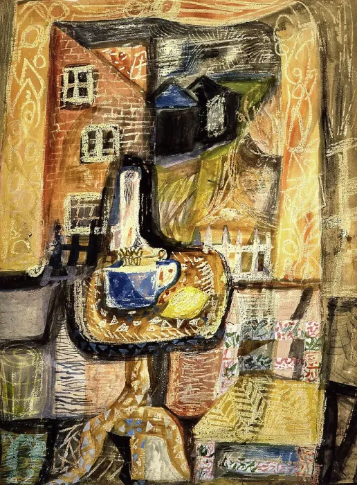 Framed Print : Reflections of home, (1940?). Creator: Frances Hodgkins Framed Print : Reflections of home, (1940?). Creator: Frances Hodgkins