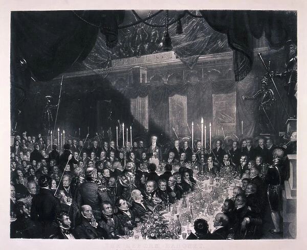 Reform Banquet at the Guildhall, London, 1837