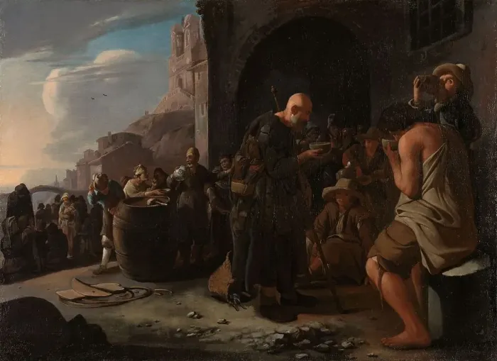 Framed Print : Refreshing the Thirsty, c.1646-c.1649. Creator: Michiel Sweerts Framed Print : Refreshing the Thirsty, c.1646-c.1649. Creator: Michiel Sweerts