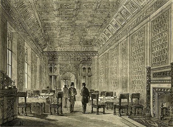 The Refreshment-Room of the House of Lords, (1881). Creator: Unknown