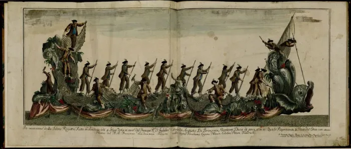 Framed Print : The Regatta in Venice in honor of Prince Edward (1739-1767), Duke of York, on June 4 Framed Print : The Regatta in Venice in honor of Prince Edward (1739-1767), Duke of York, on June 4