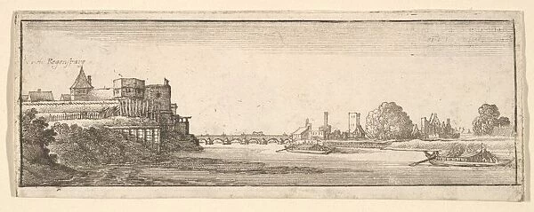 Regensburg, 1652-77. Creator: Wenceslaus Hollar