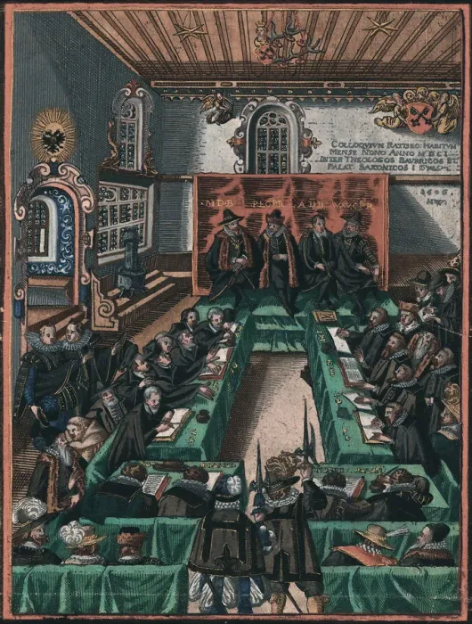 Framed Print : The Regensburg Religious Colloquy of 1601, c. 1605 Framed Print : The Regensburg Religious Colloquy of 1601, c. 1605